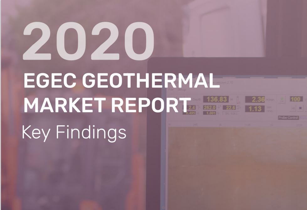 EGEC publiceert het European Geothermal Market Report 2020