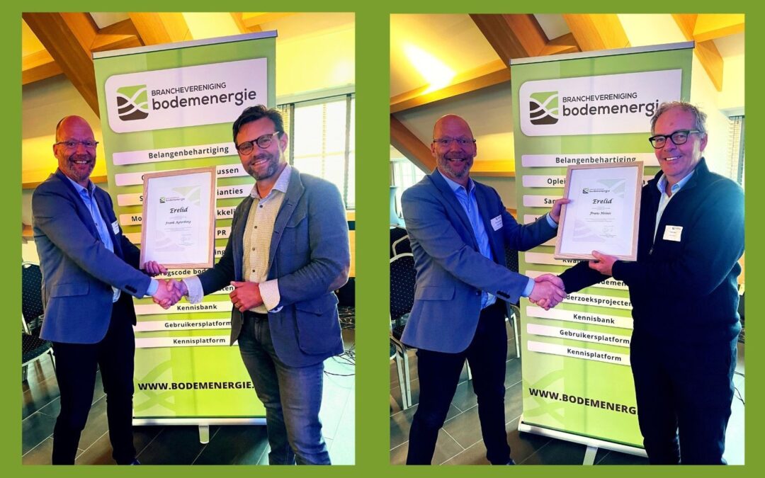 Frans Heinis en Frank Agterberg benoemd tot Erelid