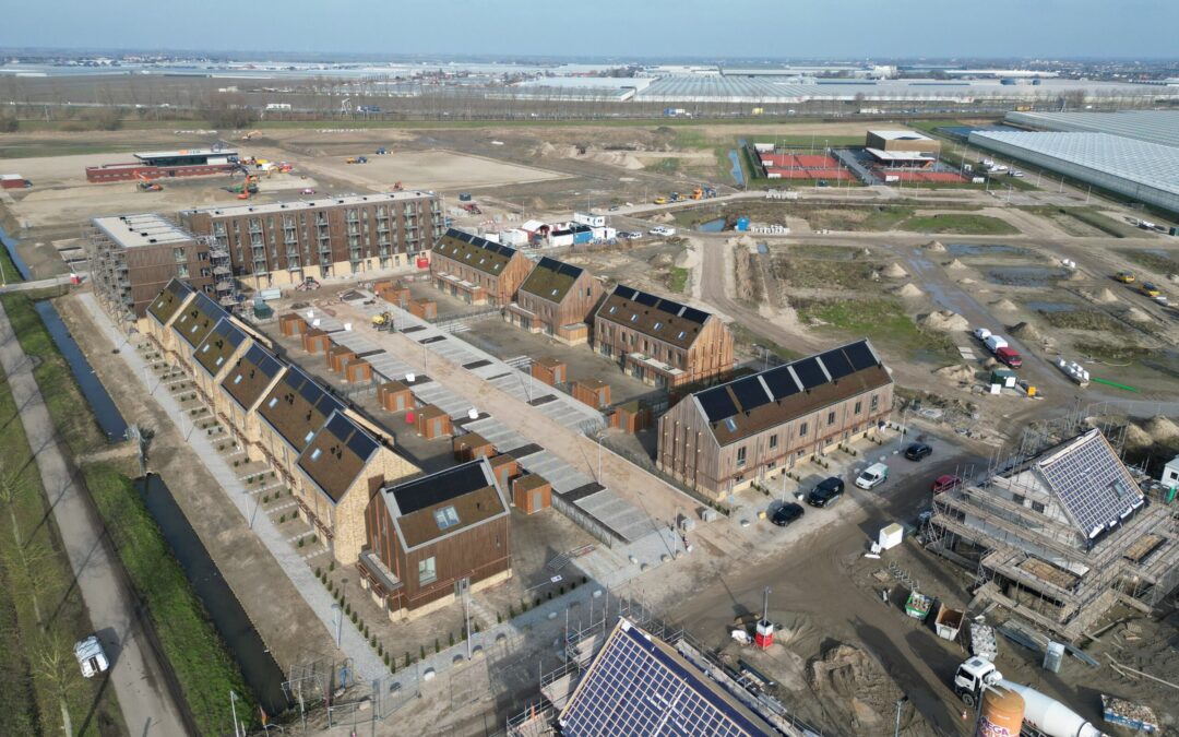 Swanladriehoek, natuurinclusieve nieuwbouwwoningen in Zevenhuizen