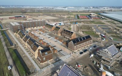 Swanladriehoek, natuurinclusieve nieuwbouwwoningen in Zevenhuizen